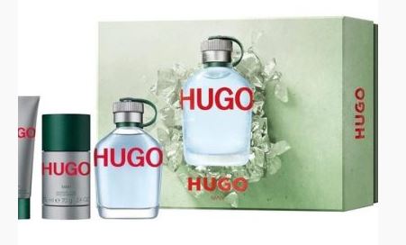 Estuche Hugo Boss Hugo Cantimplora Hombre 3PZS 125ml EDT + Gel De Baño + Desodorante